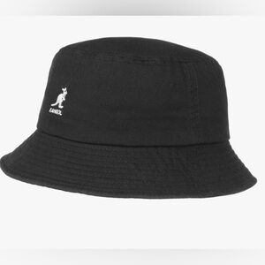 Kangol Classic Black Bucket Hat NWT Size L